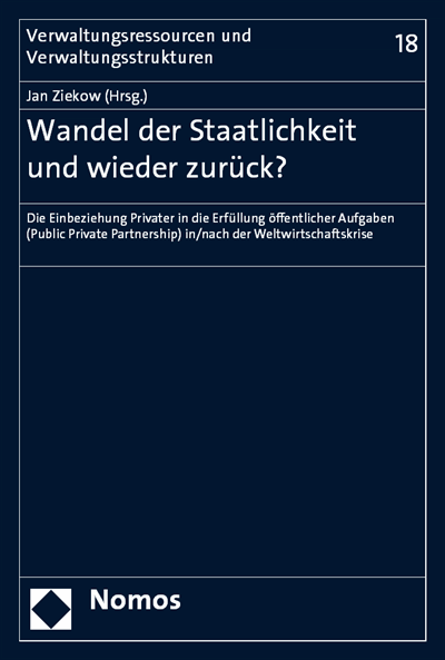 Cover of book: Wandel der Staatlichkeit und wieder zurück?