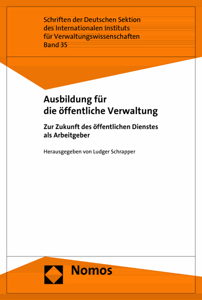Cover des Buchs: Ausbildung für die öffentliche Verwaltung