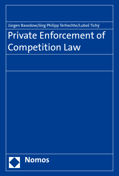 Cover of book: Private Enforcement of Competition Law