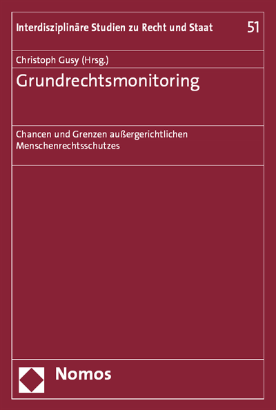 Cover des Buchs: Grundrechtsmonitoring