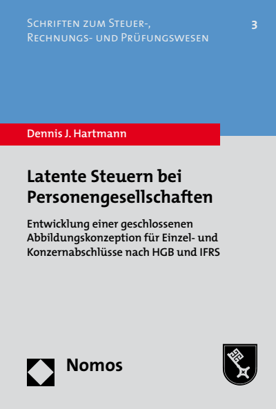 Cover des Buchs: Latente Steuern bei Personengesellschaften