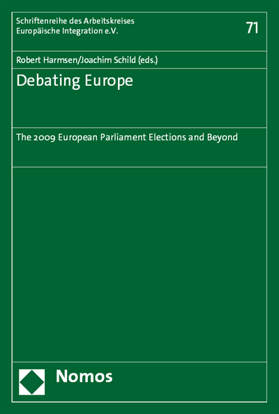 Cover of book: Debating Europe