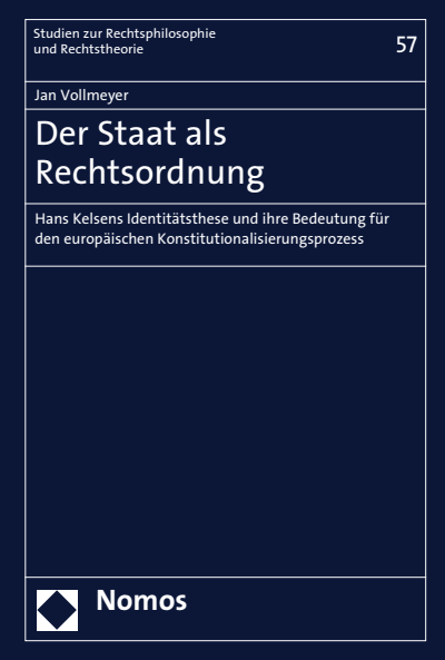 Cover des Buchs: Der Staat als Rechtsordnung