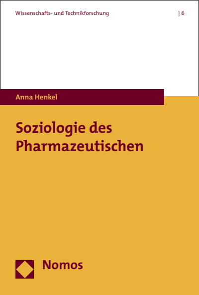 Cover des Buchs: Soziologie des Pharmazeutischen