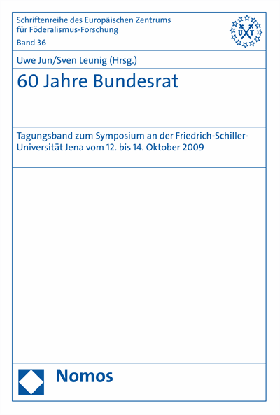 Cover des Buchs: 60 Jahre Bundesrat