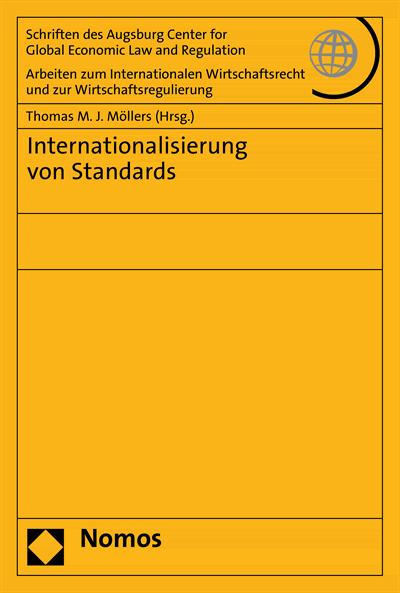 Cover of book: Internationalisierung von Standards