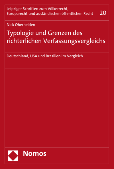 Cover of book: Typologie und Grenzen des richterlichen Verfassungsvergleichs