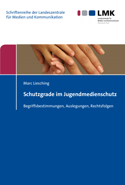 Cover des Buchs: Schutzgrade im Jugendmedienschutz