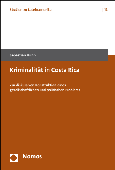 Cover of book: Kriminalität in Costa Rica