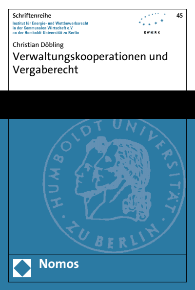 Cover of book: Verwaltungskooperationen und Vergaberecht