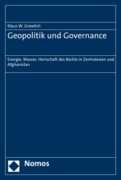 Cover of book: Geopolitik und Governance