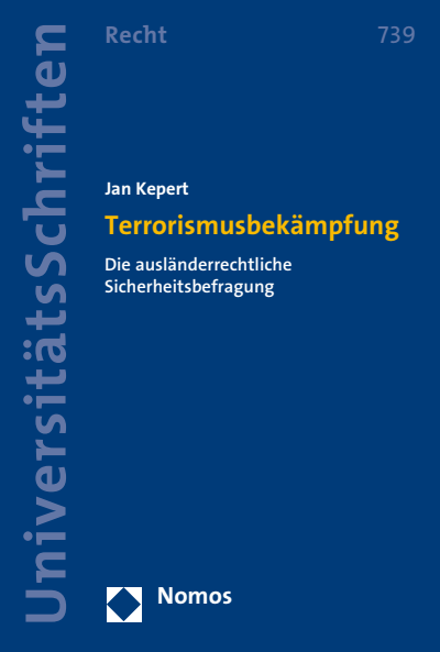 Cover des Buchs: Terrorismusbekämpfung