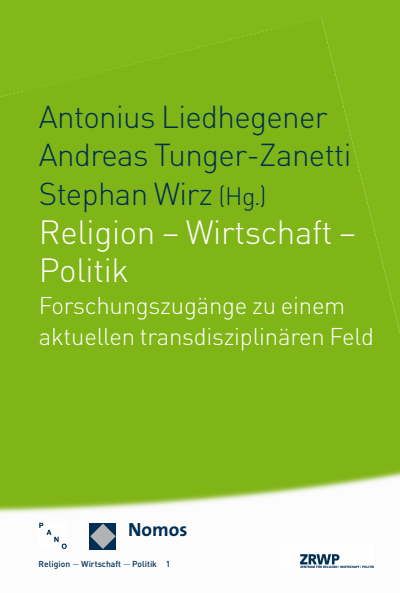 Cover of book: Religion - Wirtschaft - Politik