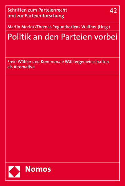 Cover des Buchs: Politik an den Parteien vorbei