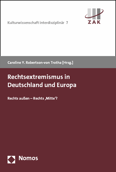 Cover des Buchs: Rechtsextremismus in Deutschland und Europa