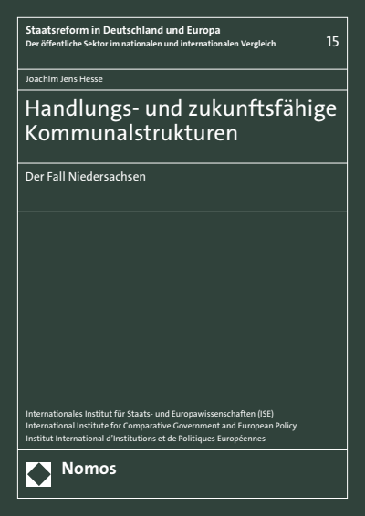 Cover des Buchs: Handlungs- und zukunftsfähige Kommunalstrukturen