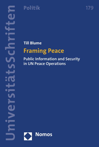 Cover of book: Framing Peace