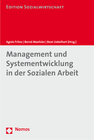 Cover of book: Management und Systementwicklung in der Sozialen Arbeit