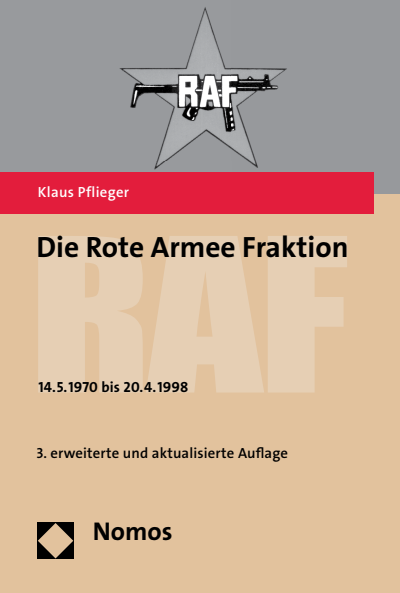 Cover of book: Die Rote Armee Fraktion - RAF -