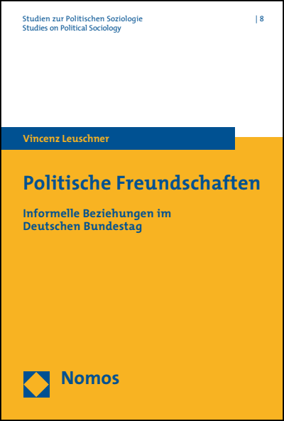 Cover of book: Politische Freundschaften
