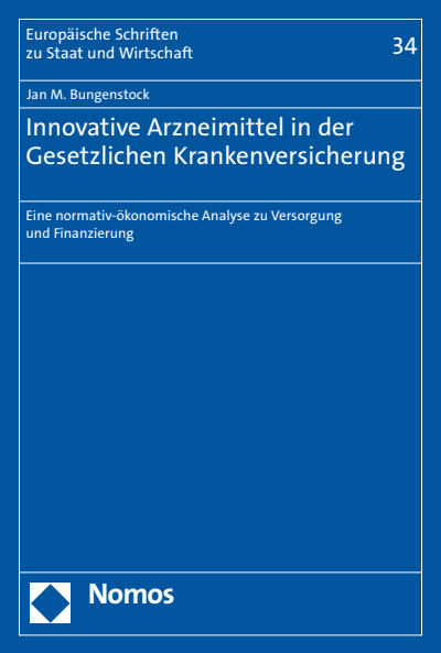 Cover of book: Innovative Arzneimittel in der Gesetzlichen Krankenversicherung