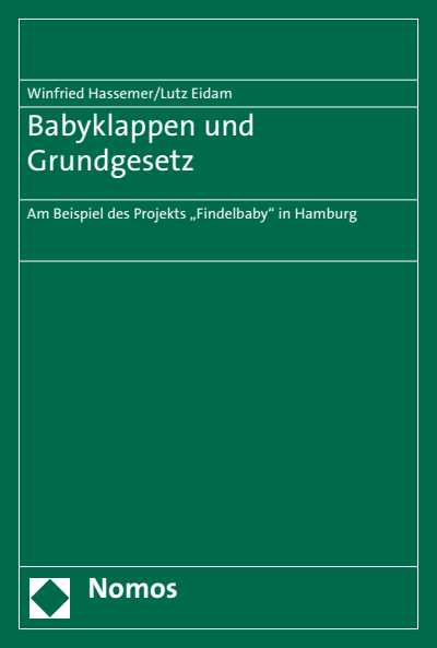 Cover of book: Babyklappen und Grundgesetz