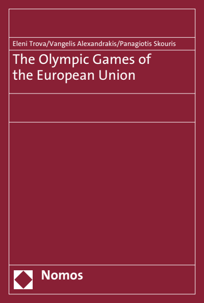 Cover des Buchs: The Olympic Games of the European Union