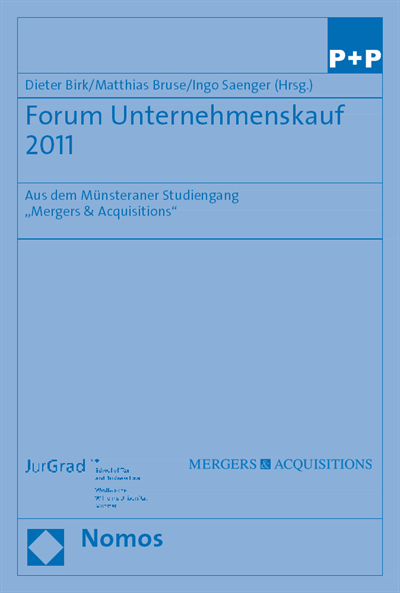 Cover of book: Forum Unternehmenskauf 2011