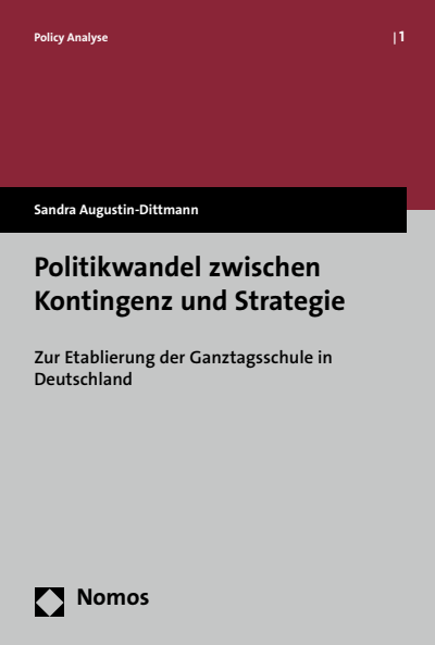 Cover des Buchs: Politikwandel zwischen Kontingenz und Strategie