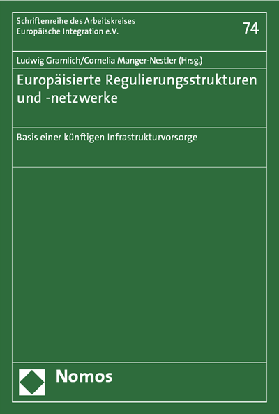 Cover of book: Europäisierte Regulierungsstrukturen und -netzwerke