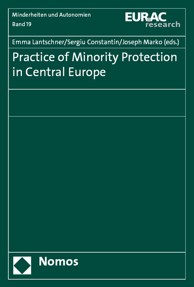 Cover des Buchs: Practice of Minority Protection in Central Europe