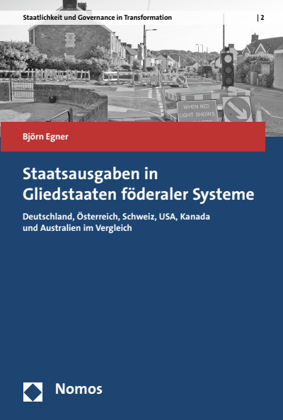 Cover of book: Staatsausgaben in Gliedstaaten föderaler Systeme