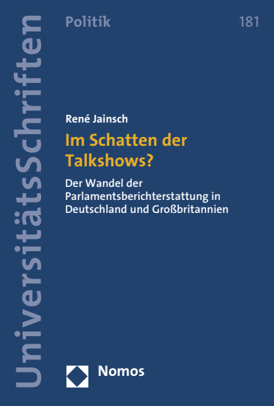 Cover of book: Im Schatten der Talkshows?
