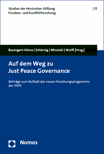 Cover des Buchs: Auf dem Weg zu Just Peace Governance