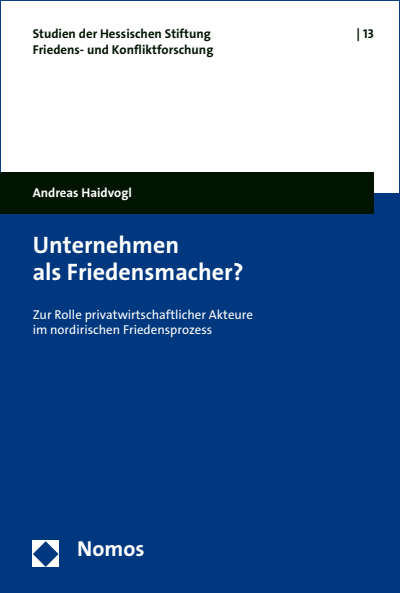 Cover of book: Unternehmen als Friedensmacher?