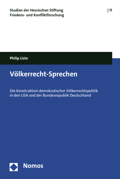 Cover of book: Völkerrecht-Sprechen