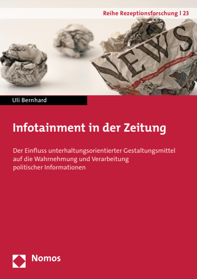 Cover of book: Infotainment in der Zeitung