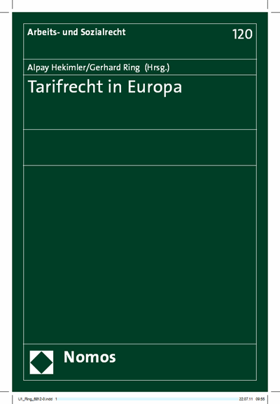 Cover des Buchs: Tarifrecht in Europa