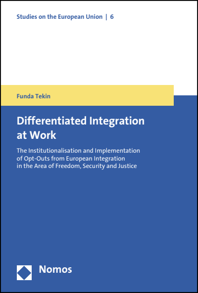 Cover of book: Differentiated Integration at Work