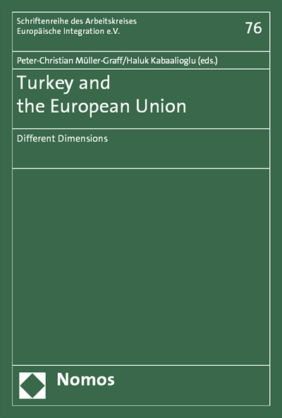 Cover of book: Turkey and the European Union