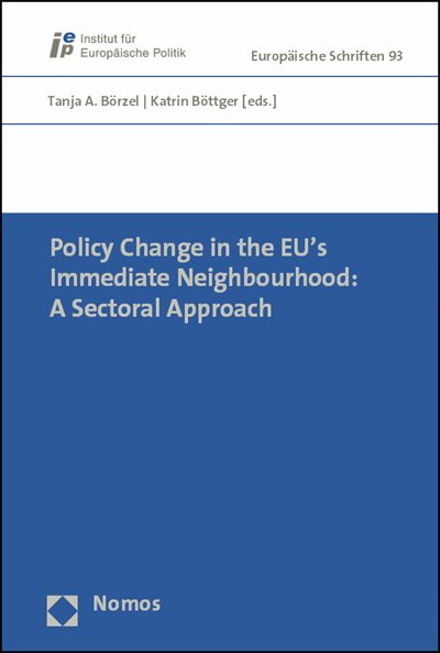 Cover of book: Policy Change in the EU's Immediate Neighbourhood: A Sectoral Approach