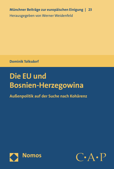Cover of book: Die EU und Bosnien-Herzegowina