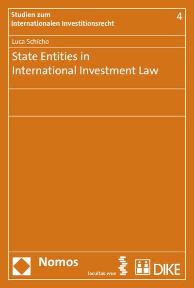 Cover des Buchs: State Entities in International Investment Law