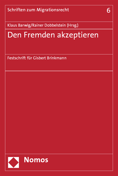 Cover des Buchs: Den Fremden akzeptieren
