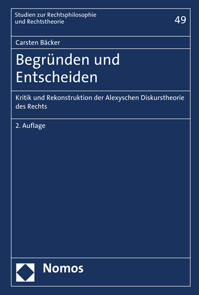 Cover des Buchs: Begründen und Entscheiden