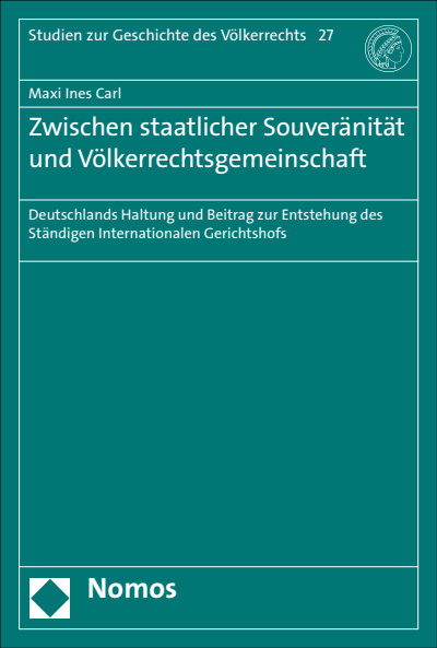 Cover of book: Zwischen staatlicher Souveränität und Völkerrechtsgemeinschaft