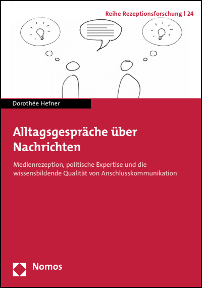 Cover of book: Alltagsgespräche über Nachrichten