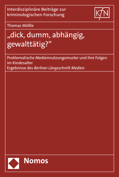 Cover of book: "dick, dumm, abhängig, gewalttätig?"