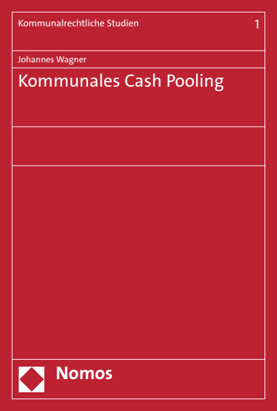 Cover of book: Kommunales Cash Pooling