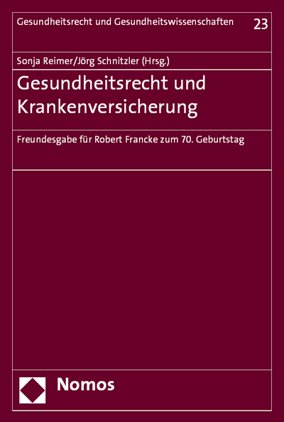 Cover of book: Gesundheitsrecht und Krankenversicherung